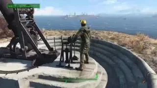 Fallout 4- "Old Guns" Build and assign artillery at the Castle (Walkthrough)