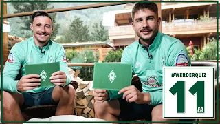 #WERDERQUIZ 11er: Marco Friedl & Romano Schmid | SV Werder Bremen