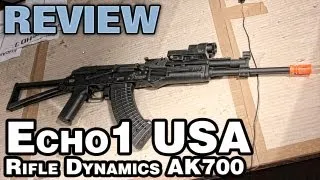 Echo1 AK700 - Rifle Dynamics - Review & Shooting Test - EpicAirsoftHD
