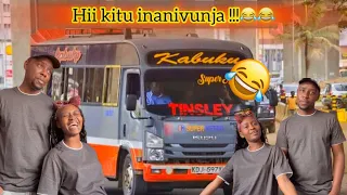 AFTER 10 YEARS ‼️😱😳 FINALLY MY BOYFRIEND TRAVELS ON MATATU😂this was (awesome 😂)