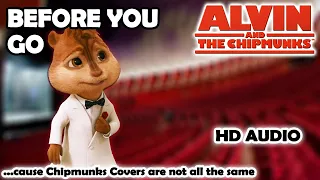 Before You Go (Alvin and Chipmunks HD 8D COVER) Lewis Capaldi