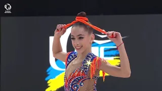 Daria ATAMANOV (ISR) - 2020 junior European silver medallist, rope