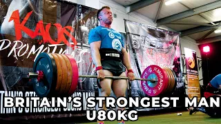 Britain's Strongest Man u80kg 2022