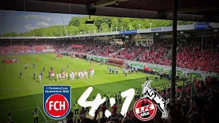 Heidenheim - Köln 4:1 Stimmung Ultras Köln Auswärtsblock|Der 7.Abstieg...