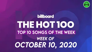Billboard Hot 100 - Top 10 Singles (October 10, 2020)