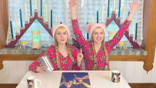 Harp Twins do a Puzzle of Themselves