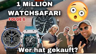 1 MILLIONEN EURO Uhren Watchsafari Folge 6 Düsseldorf Bochum ROLEX PATEK AP TUDOR Richard Mille