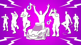 All Popular TikTok & Icon Series Emotes in Fortnite! (Lil' Supercar, Rollie, Billie Eilish)