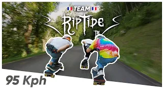 RipTide team at 95 kph // ALPINE DESCENT 2