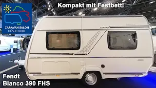 #174: Fendt Bianco 390 FHS - ein kleiner & luxuriöser Wohnwagen für Paare - vom Caravan Salon 2023