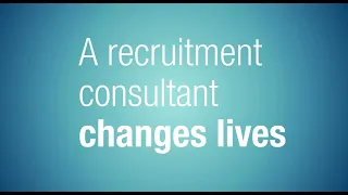 A recruitment consultant changes lives