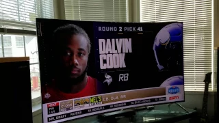 Vikings Draft Dalvin Cook RB Florida State 41st pick NFL Draft 2017