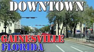Gainesville - Florida - 4K Downtown Drive