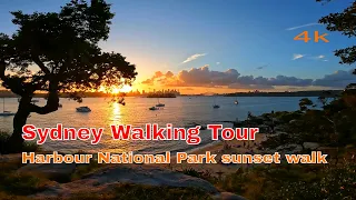 Sydney Walking Tour | Sydney Harbour National Park sunset walk