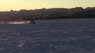 BMW X5 winter drift