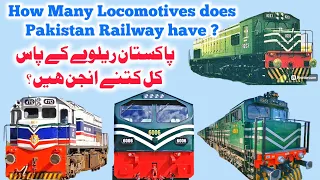 How Many Locomotives does Pakistan Railway Have ? #railway #facts