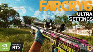 Far Cry 6 Ultra Settings Gameplay Nvidia RTX 3060 Ti