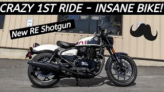 New Royal Enfield Shotgun 650 - First Ride - Wahoo!