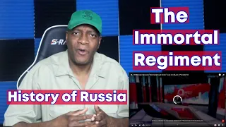 History of Russia: В Москве прошел "Бессмертный полк": как это было The Immortal Regiment(REACTION)