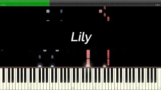 Alan Walker, K-391 & Emelie Hollow - Lily | 100% Free Download Midi File and Piano Sheet 🔥