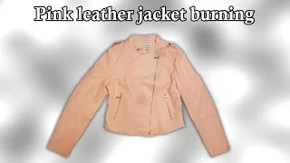 Leather jackets burning 8