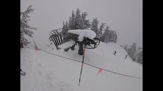 Stevens Pass | Seventh Heaven + Ski down Bobby Chute