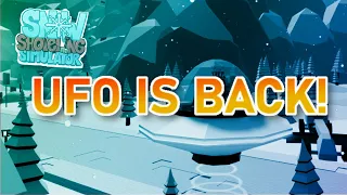 UFO IS HERE! [Snow Shoveling Simulator] (update)