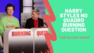 Harry Styles no Burning Question do The Ellen Show. [LEGENDADO PT-BR]