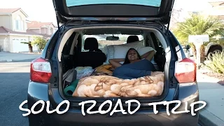 Solo road trip: sleeping in my car and exploring beaches