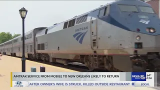 Amtrak service from Mobile to New Orleans to return after settlement