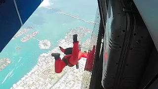 U.S. Special Operations C-145A 'Combat Coyote' High Altitude Descent Training.