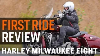 Harley Davidson Milwaukee Eight First Ride Review at RevZilla.com