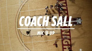 Calvin Basketball | Coach Sall mic'd up