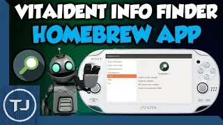 PS Vita VITAident System Info Finder Homebrew App!