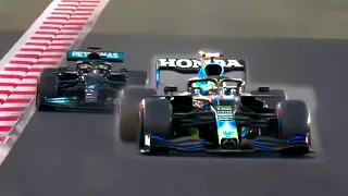 GIGACHECO Defending Against Lewis Hamilton | F1 Abu Dhabi GP