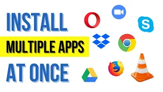 How to Install or Update Multiple Apps at Once | Install Multiple Programs at once | All Windows