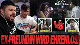 SIE ZERSTÖRT IHREN EX-FREUND KOMPLETT !! 😱😂 EX FREUNDIN vs. EX FREUND (RAPBATTLE) Reaction