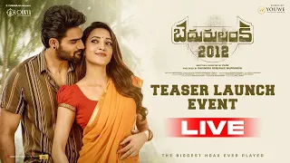 🔴LIVE: Bedurulanka 2012 Teaser Launch Event Live | Kartikeya | Neha Shetty | Vijay Deverakonda