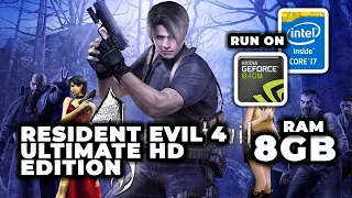 RESIDENT EVIL 4 | INTEL CORE I7 | Nvidia 840M (60FPS)