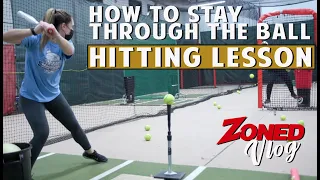 How To Stay Through the Ball |  Duke Baxter Hitting Lesson