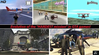 Hardest mission in All GTA games!  (GTA 3, VC, SA, IV, V)