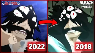 YHWACH COMPARISON (2022 VS 2018) Bleach: Brave Souls Special Move Differences The Almighty Version