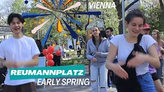 Early spring in Vienna. Reumannplatz. #Untitlewhattoseeinvienna