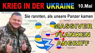 10.Mai: Ukrainer greifen erfolgreichen an - RUSSISCHE VERTEIDIGUNG DURCHDRUNGEN | Ukraine-Krieg