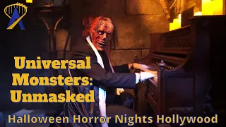 Universal Monsters: Unmasked Haunted House at Halloween Horror Nights Hollywood 2023