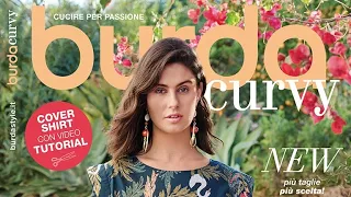 Burda curvy 7/2024 cucire per passione.🏵️🏵️🏵️