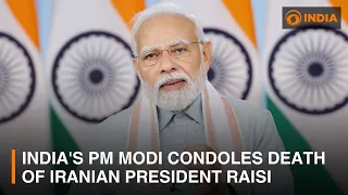 India's PM Modi condoles death of Iranian President Raisi & more updates l DD India News Hour