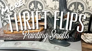 Thrift Flips For Market | Painting Smalls- AGAIN! Elegant Upgrades