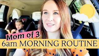 6AM EARLY MORNING ROUTINE | MOM OF 3 ROUTINE | MarieLove