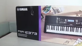 Розпакування Синтезатор Yamaha PSR-E373 + Блок питания з ROZETKA